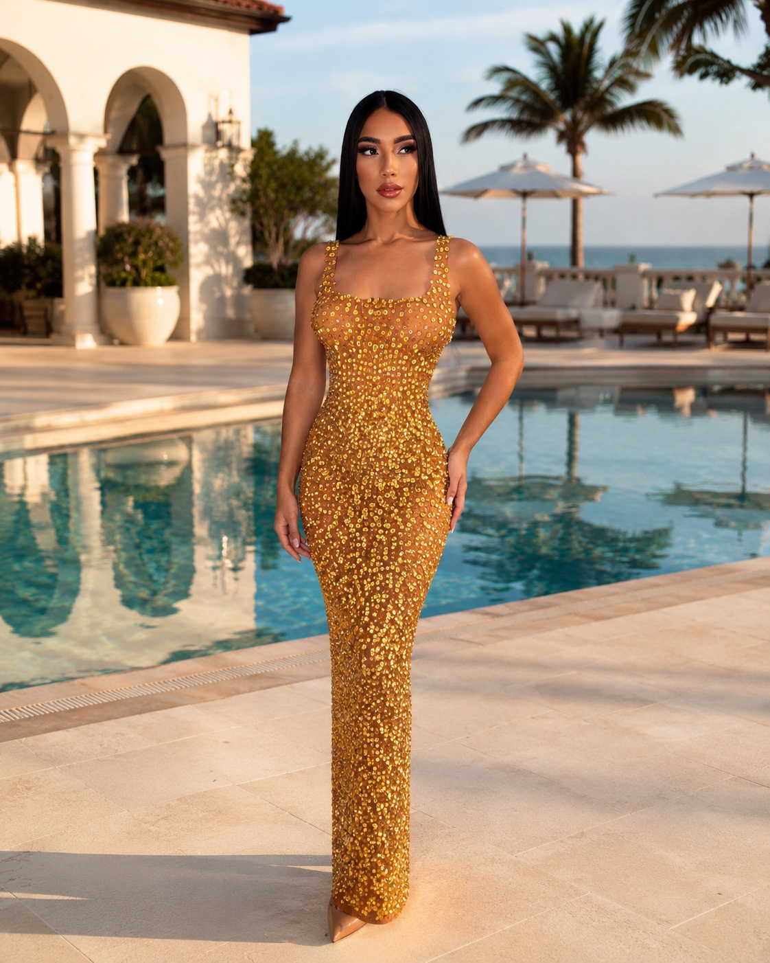 VESTIDO CLAVELES