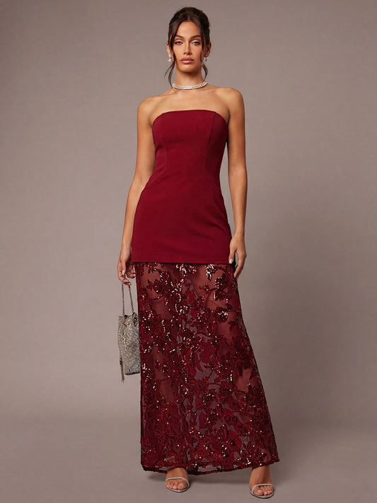 VESTIDO LARGO ATARDECER