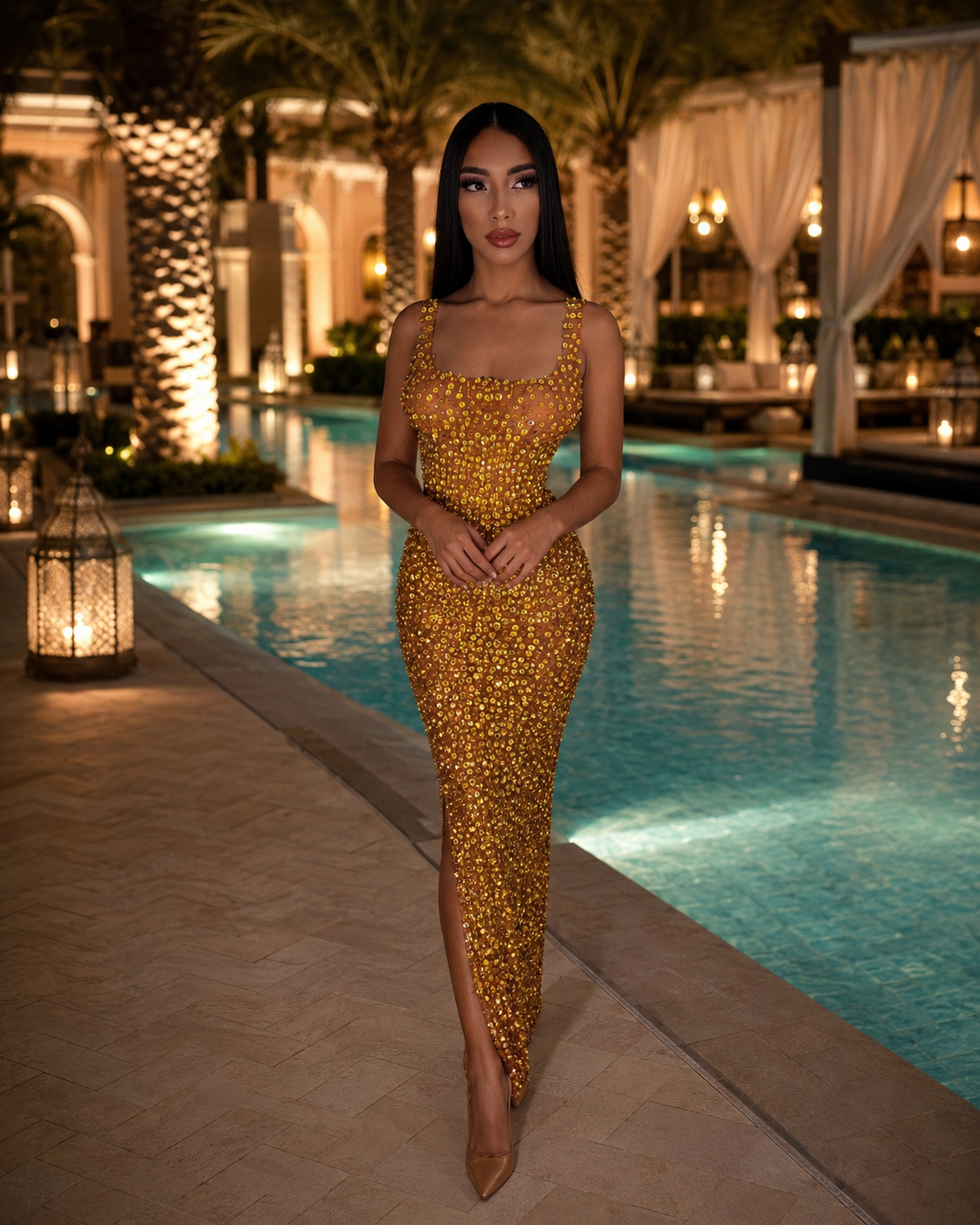 VESTIDO CLAVELES